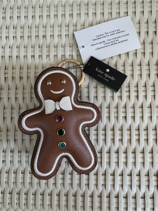 kate spade Accessories - kate spade new york Gingerbread Women's Key Chain, K9269 NWT